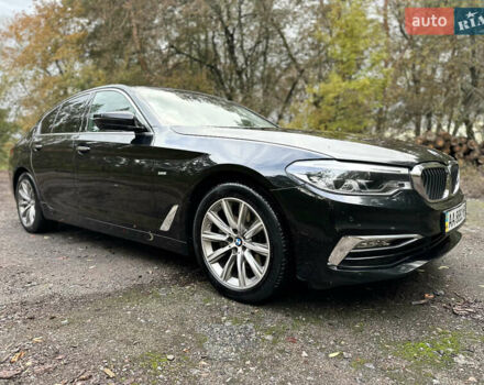 Черный БМВ 5 Серия, объемом двигателя 2 л и пробегом 202 тыс. км за 28000 $, фото 2 на Automoto.ua