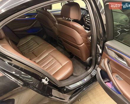 Черный БМВ 5 Серия, объемом двигателя 3 л и пробегом 99 тыс. км за 40000 $, фото 13 на Automoto.ua