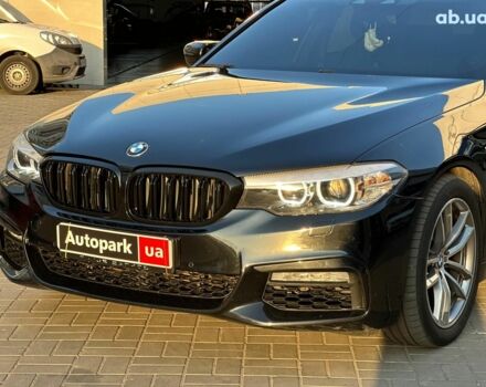 Черный БМВ 5 Серия, объемом двигателя 2 л и пробегом 216 тыс. км за 29490 $, фото 2 на Automoto.ua