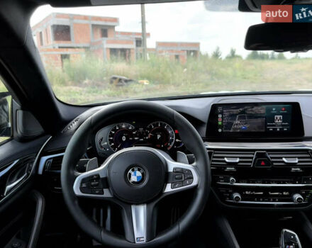 Черный БМВ 5 Серия, объемом двигателя 3 л и пробегом 105 тыс. км за 34700 $, фото 15 на Automoto.ua