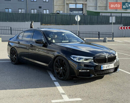 Черный БМВ 5 Серия, объемом двигателя 3 л и пробегом 110 тыс. км за 36500 $, фото 2 на Automoto.ua