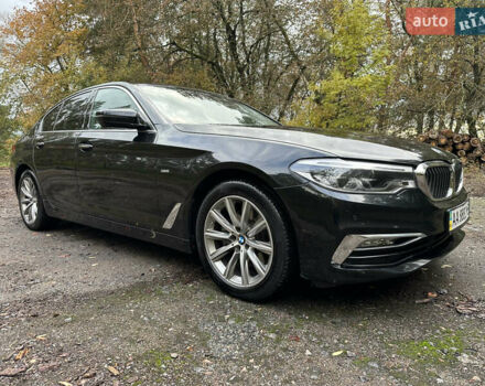 Черный БМВ 5 Серия, объемом двигателя 2 л и пробегом 202 тыс. км за 28000 $, фото 1 на Automoto.ua