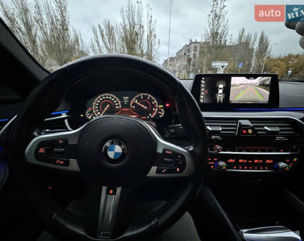 Черный БМВ 5 Серия, объемом двигателя 2 л и пробегом 220 тыс. км за 26800 $, фото 13 на Automoto.ua