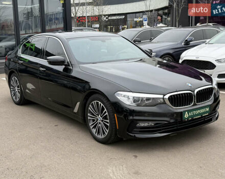 Черный БМВ 5 Серия, объемом двигателя 2 л и пробегом 188 тыс. км за 26400 $, фото 1 на Automoto.ua