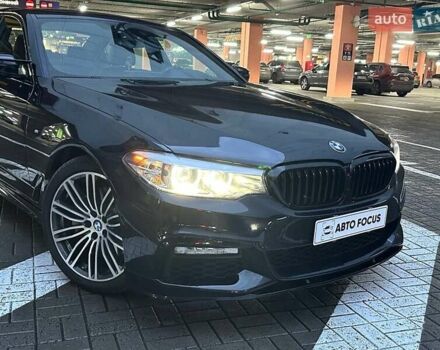 Чорний БМВ 5 Серія, об'ємом двигуна 2 л та пробігом 288 тис. км за 22500 $, фото 1 на Automoto.ua