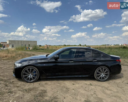 Черный БМВ 5 Серия, объемом двигателя 3 л и пробегом 105 тыс. км за 34700 $, фото 2 на Automoto.ua