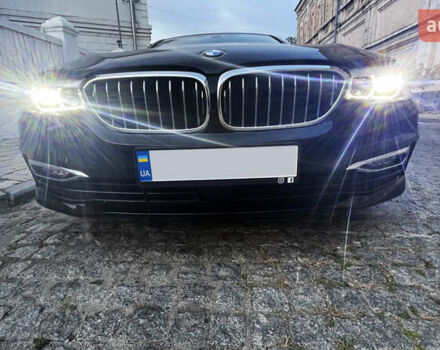 Черный БМВ 5 Серия, объемом двигателя 3 л и пробегом 186 тыс. км за 29200 $, фото 5 на Automoto.ua