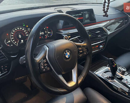 Черный БМВ 5 Серия, объемом двигателя 3 л и пробегом 186 тыс. км за 29200 $, фото 12 на Automoto.ua