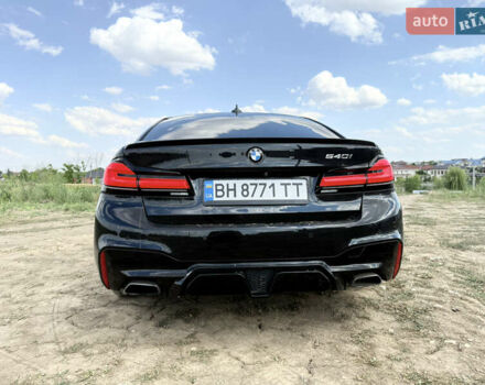 Черный БМВ 5 Серия, объемом двигателя 3 л и пробегом 105 тыс. км за 34700 $, фото 5 на Automoto.ua