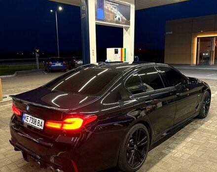 Черный БМВ 5 Серия, объемом двигателя 3 л и пробегом 169 тыс. км за 28000 $, фото 3 на Automoto.ua