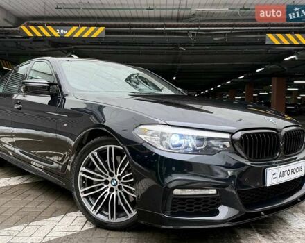 Чорний БМВ 5 Серія, об'ємом двигуна 2 л та пробігом 290 тис. км за 22990 $, фото 1 на Automoto.ua