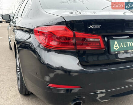 Черный БМВ 5 Серия, объемом двигателя 2 л и пробегом 188 тыс. км за 26400 $, фото 5 на Automoto.ua