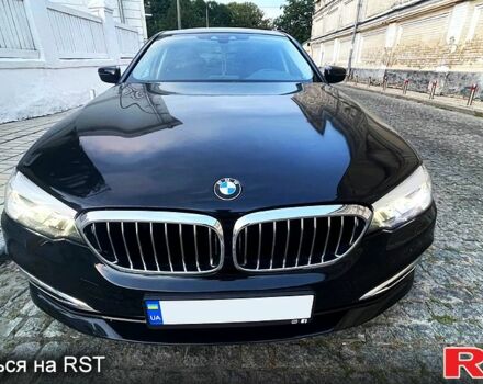 Черный БМВ 5 Серия, объемом двигателя 3 л и пробегом 186 тыс. км за 29700 $, фото 1 на Automoto.ua
