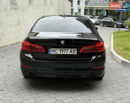 Чорний БМВ 5 Серія, об'ємом двигуна 2 л та пробігом 187 тис. км за 27499 $, фото 3 на Automoto.ua
