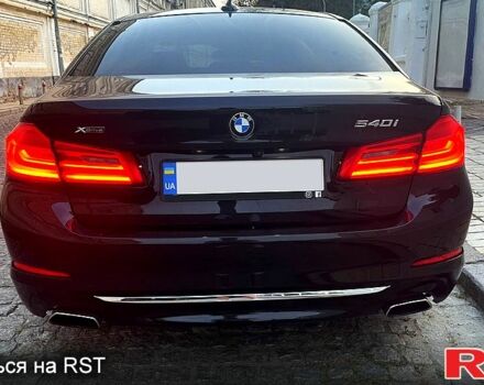 Черный БМВ 5 Серия, объемом двигателя 3 л и пробегом 186 тыс. км за 29700 $, фото 5 на Automoto.ua