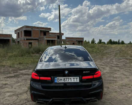Черный БМВ 5 Серия, объемом двигателя 3 л и пробегом 105 тыс. км за 34700 $, фото 4 на Automoto.ua