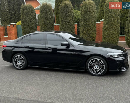 Черный БМВ 5 Серия, объемом двигателя 2 л и пробегом 130 тыс. км за 23500 $, фото 1 на Automoto.ua