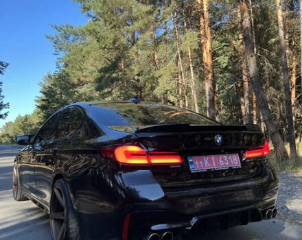 Черный БМВ 5 Серия, объемом двигателя 3 л и пробегом 120 тыс. км за 33500 $, фото 5 на Automoto.ua