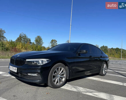 Черный БМВ 5 Серия, объемом двигателя 2 л и пробегом 244 тыс. км за 27700 $, фото 1 на Automoto.ua
