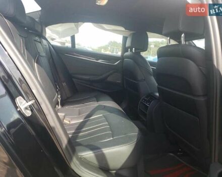 Черный БМВ 5 Серия, объемом двигателя 3 л и пробегом 170 тыс. км за 19800 $, фото 7 на Automoto.ua