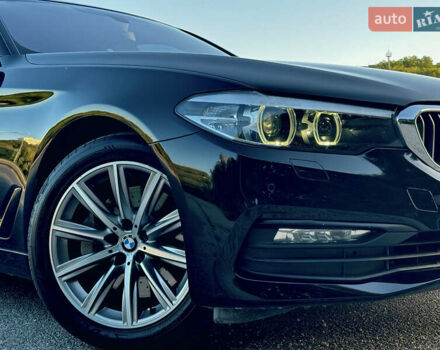 Черный БМВ 5 Серия, объемом двигателя 2 л и пробегом 139 тыс. км за 27999 $, фото 3 на Automoto.ua