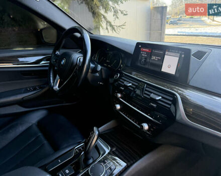 Черный БМВ 5 Серия, объемом двигателя 2 л и пробегом 277 тыс. км за 21500 $, фото 6 на Automoto.ua