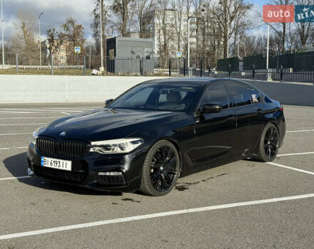 Черный БМВ 5 Серия, объемом двигателя 3 л и пробегом 110 тыс. км за 36500 $, фото 1 на Automoto.ua