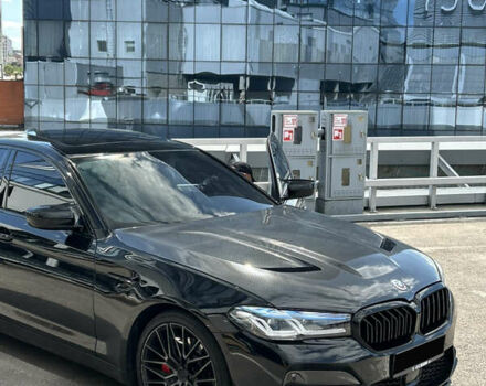 Черный БМВ 5 Серия, объемом двигателя 3 л и пробегом 130 тыс. км за 33333 $, фото 4 на Automoto.ua