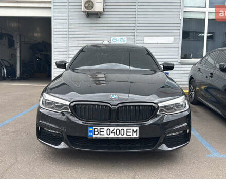Чорний БМВ 5 Серія, об'ємом двигуна 3 л та пробігом 203 тис. км за 29800 $, фото 1 на Automoto.ua