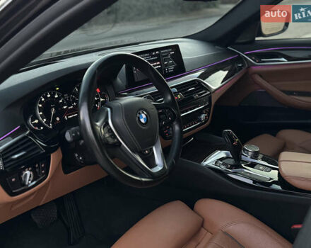 Черный БМВ 5 Серия, объемом двигателя 2 л и пробегом 155 тыс. км за 28500 $, фото 16 на Automoto.ua