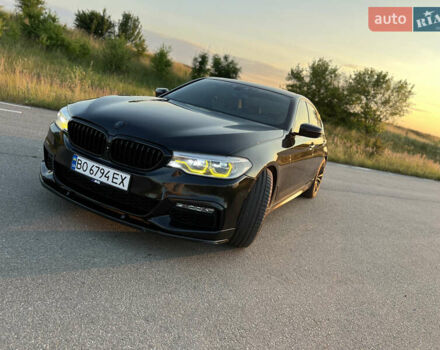 Черный БМВ 5 Серия, объемом двигателя 3 л и пробегом 177 тыс. км за 32100 $, фото 3 на Automoto.ua