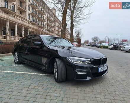 Черный БМВ 5 Серия, объемом двигателя 2 л и пробегом 137 тыс. км за 32000 $, фото 7 на Automoto.ua