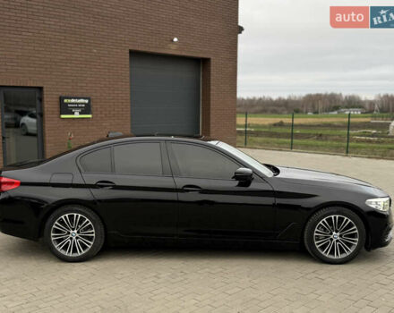 Черный БМВ 5 Серия, объемом двигателя 2 л и пробегом 177 тыс. км за 25000 $, фото 1 на Automoto.ua