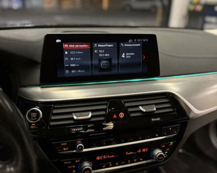 Черный БМВ 5 Серия, объемом двигателя 3 л и пробегом 169 тыс. км за 27999 $, фото 10 на Automoto.ua