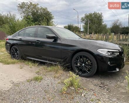Чорний БМВ 5 Серія, об'ємом двигуна 2 л та пробігом 77 тис. км за 29500 $, фото 1 на Automoto.ua