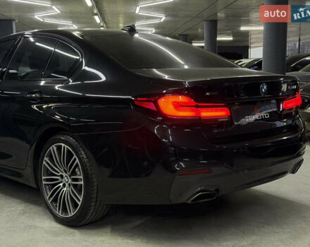 Чорний БМВ 5 Серія, об'ємом двигуна 3 л та пробігом 160 тис. км за 29900 $, фото 12 на Automoto.ua