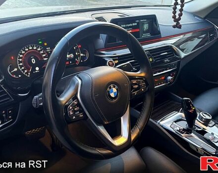 Черный БМВ 5 Серия, объемом двигателя 3 л и пробегом 186 тыс. км за 29700 $, фото 6 на Automoto.ua