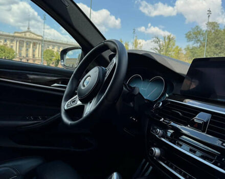 Черный БМВ 5 Серия, объемом двигателя 3 л и пробегом 191 тыс. км за 35999 $, фото 14 на Automoto.ua