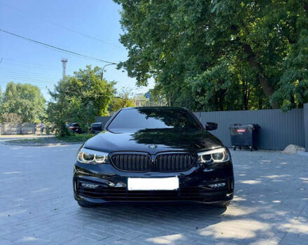 Черный БМВ 5 Серия, объемом двигателя 2 л и пробегом 150 тыс. км за 22500 $, фото 1 на Automoto.ua