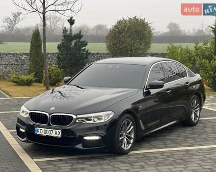 Черный БМВ 5 Серия, объемом двигателя 2 л и пробегом 237 тыс. км за 27500 $, фото 1 на Automoto.ua