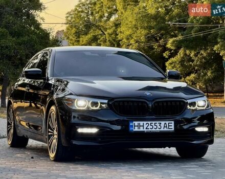 Черный БМВ 5 Серия, объемом двигателя 2 л и пробегом 189 тыс. км за 23400 $, фото 1 на Automoto.ua