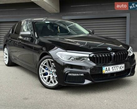 Черный БМВ 5 Серия, объемом двигателя 2 л и пробегом 128 тыс. км за 27900 $, фото 1 на Automoto.ua