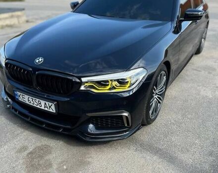 Черный БМВ 5 Серия, объемом двигателя 3 л и пробегом 92 тыс. км за 40000 $, фото 2 на Automoto.ua