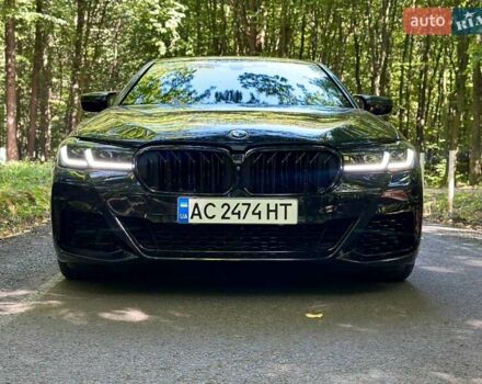 Черный БМВ 5 Серия, объемом двигателя 3 л и пробегом 134 тыс. км за 37000 $, фото 1 на Automoto.ua