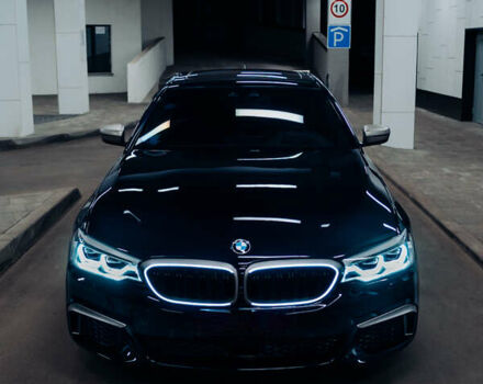 Черный БМВ 5 Серия, объемом двигателя 3 л и пробегом 183 тыс. км за 48999 $, фото 2 на Automoto.ua