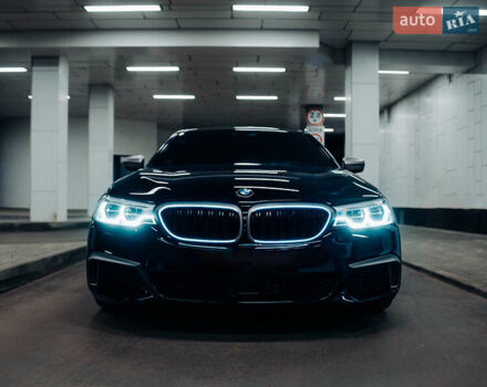 Черный БМВ 5 Серия, объемом двигателя 3 л и пробегом 183 тыс. км за 48999 $, фото 1 на Automoto.ua