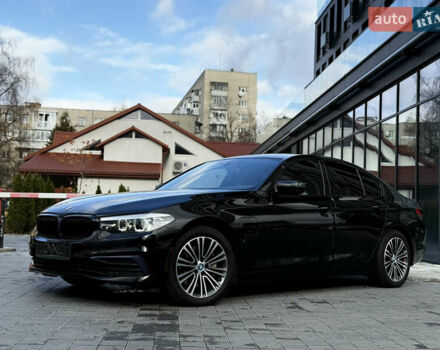 Черный БМВ 5 Серия, объемом двигателя 2 л и пробегом 185 тыс. км за 28900 $, фото 1 на Automoto.ua