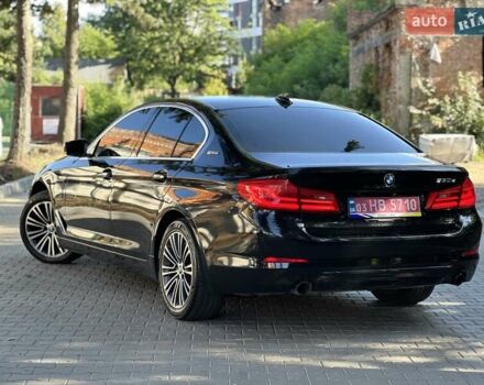 Черный БМВ 5 Серия, объемом двигателя 2 л и пробегом 76 тыс. км за 25250 $, фото 7 на Automoto.ua