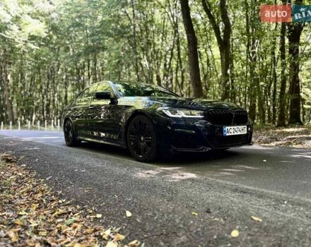 Черный БМВ 5 Серия, объемом двигателя 3 л и пробегом 134 тыс. км за 37000 $, фото 5 на Automoto.ua