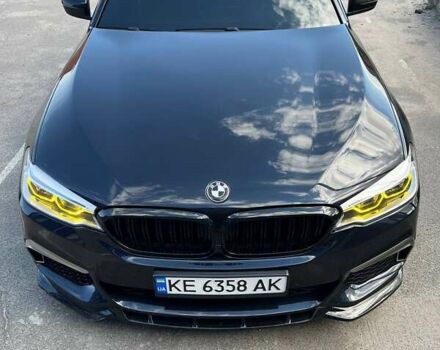 Черный БМВ 5 Серия, объемом двигателя 3 л и пробегом 92 тыс. км за 40000 $, фото 1 на Automoto.ua